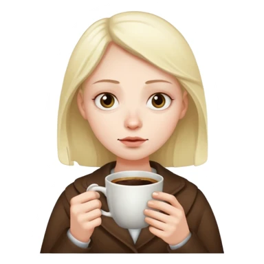 dying but still need coffee sticker