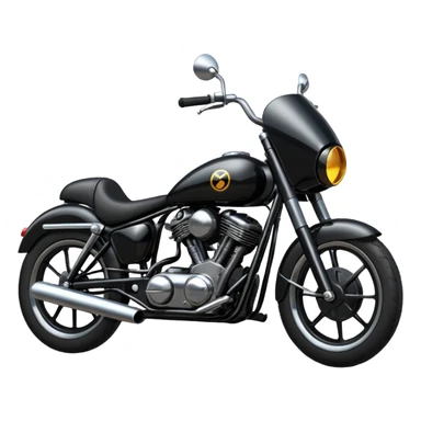 Bullet bike with black sticker