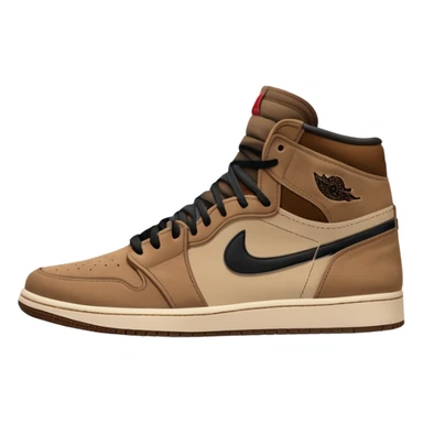 Jordan 1 high Travis scott sticker