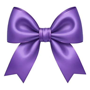 artsy bow delicate pastel dark purple colour sticker