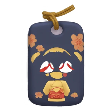 japanese shinto omamori charm sticker
