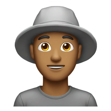 winter bucket hat no person sticker