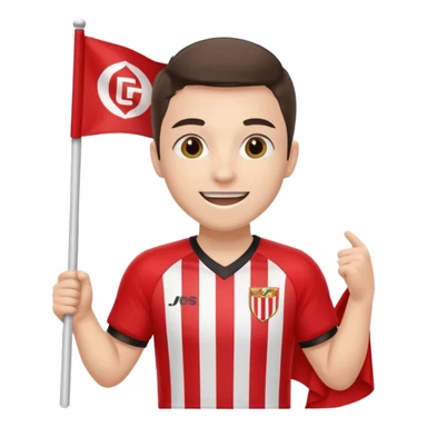 Create a emoji for a widad athletic club fan sticker