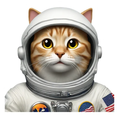 Cat astronaut  sticker