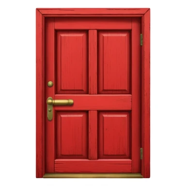 red door sticker