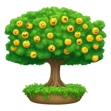 Jardim com arco íris  sticker