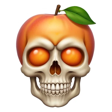 ☠️+🍑 sticker