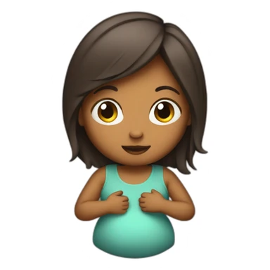 pregnantbelly sticker