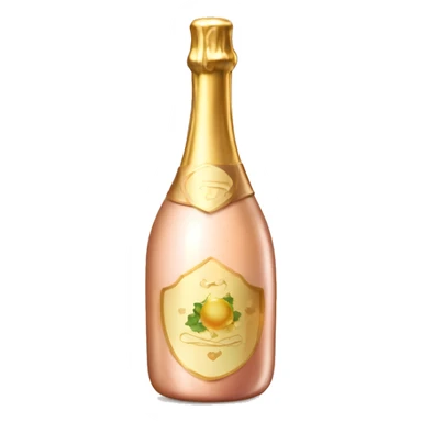 A bottle of champagne potion A bottle of champagne potion sticker