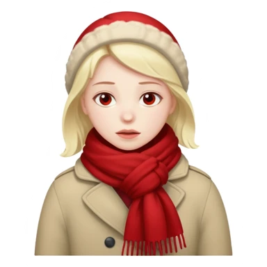 person who are cold sticker