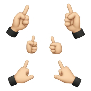 hands with pockets sticker