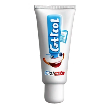  toothpaste with brand name COLGATE written on the tube clearly sticker