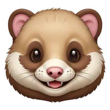🦉hazlo asi,como un huron en emoji sticker