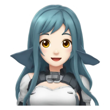 anime-shark-girl-vtuber-hololive sticker