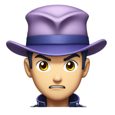 Angry josuke higashikata from jojo sticker