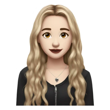 Girl with Sabrina carpenter  sticker