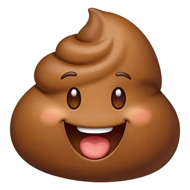 poop funny emoji sticker