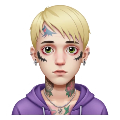 Lil peep sticker