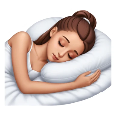 Ariana Grande sleeping sticker