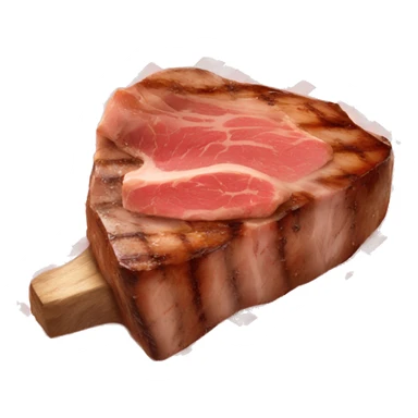 t bone steak bbq sticker