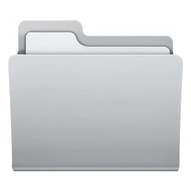 white and gray folder empty sticker