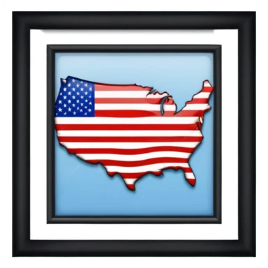 We are at USA sticker