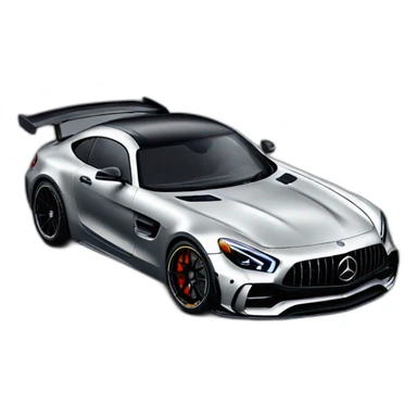 Mercedes AMG gt black series sticker