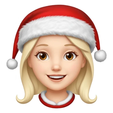 Girly Christmas sticker