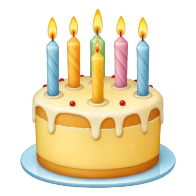 yellow birthday sticker