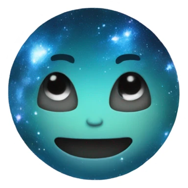 emoji galaxia sticker
