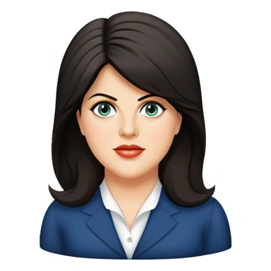 monica lewiski sticker