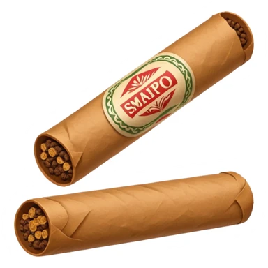 Indian beedi named mayur sticker