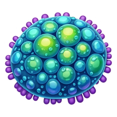 Bacteria sticker