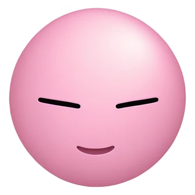 pastel pink ball sticker