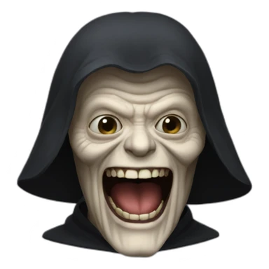 Darth Sidious laughing sticker
