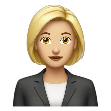 career woman sticker