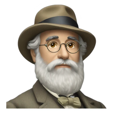 Claude Monet sticker