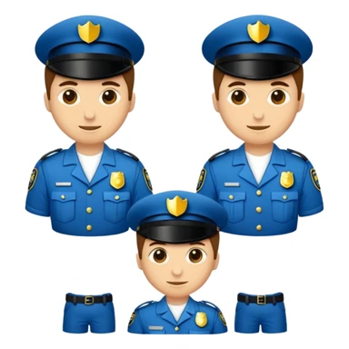 kelepçe tutan polis sticker