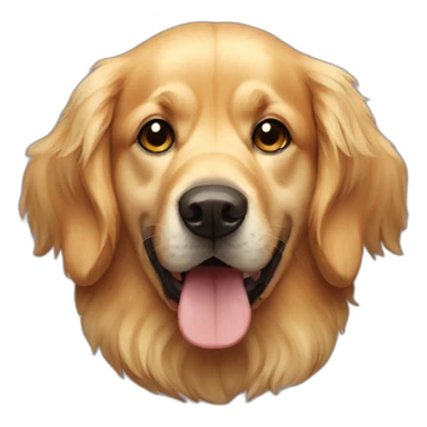 halloween golden retriver sticker