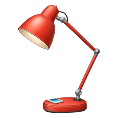 patterned desk lamp sticker