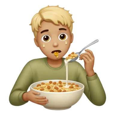 Vomit cereal milk vomit sexy vomit  sticker