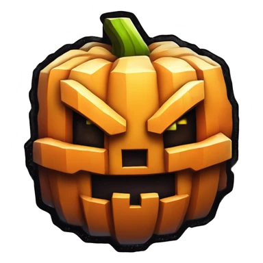 minecraft pumpkin halloween badge medal cyberpunk pokemon fear sticker