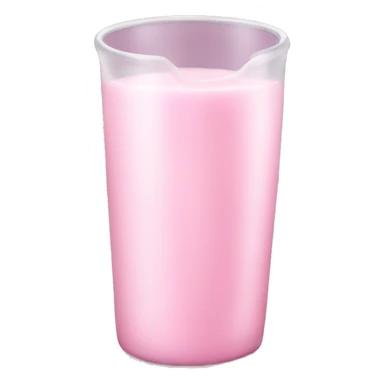Pink milk sticker