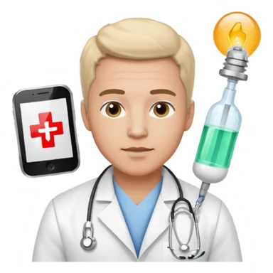 un fisioterapista uomo sticker