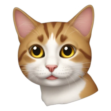 Boykisser cat sticker
