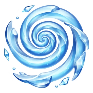 Wiz 101 inspired ice magic  sticker