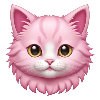 Create a pink kitten named Kate. sticker