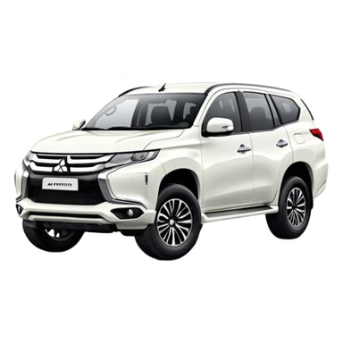 Mitsubishi Pajero sport - Mitsubishi (Model Year: 2021) (Iconic colour: White) sticker