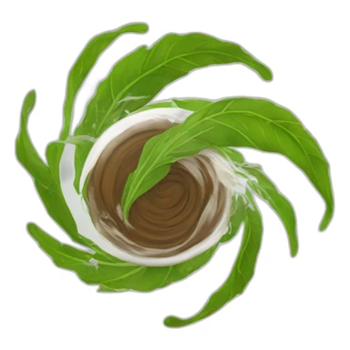 hurricane of yerba mate sticker