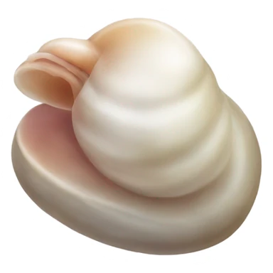 geoduck inside a heart sticker